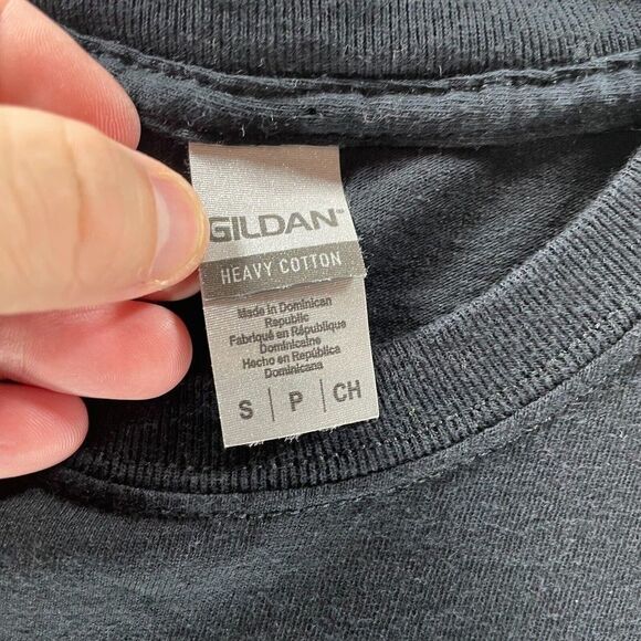 McDonalds Shirt Adult Small Black Saweetie Crew Employee Uniform Cotton Work - Picture 4 of 9